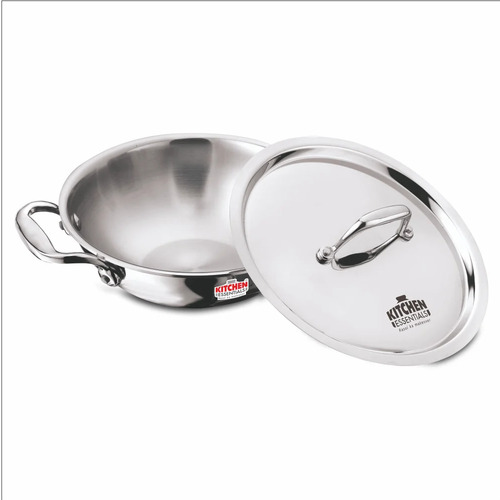 Triply Kadai With Lid
