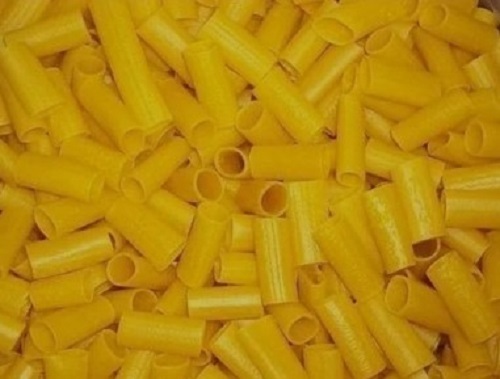 Yellow Finger Pipe Fryums - Besan, Various Sizes, Yellow | Low Fat, Fried, Salty, Hygienically Packed, Long Shelf Life