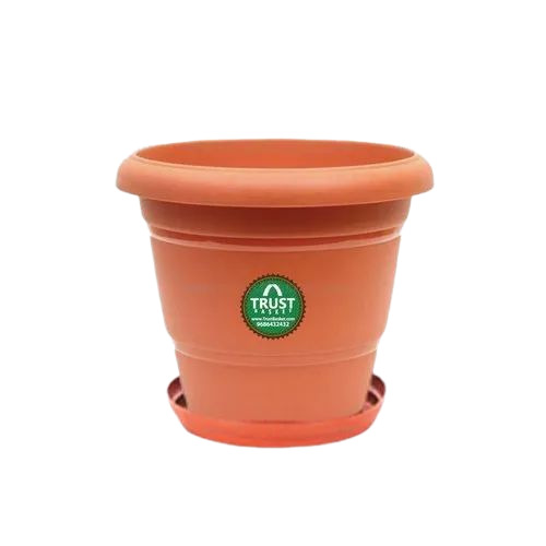 12 Inch Round Plastic Planter