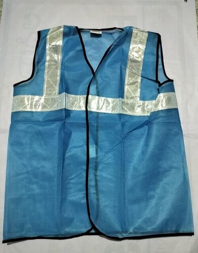 Blue Safety Jacket By Synarvi Enterprises