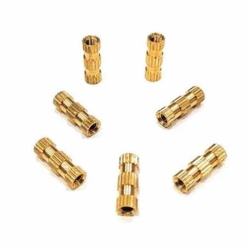 Brass Knurled Insert
