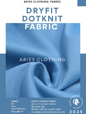 Micro Dotknit Fabric 180 To 190 Gsm - Application: For Sublimation Printing Making Jerseys