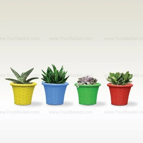 Round Plastic Planter