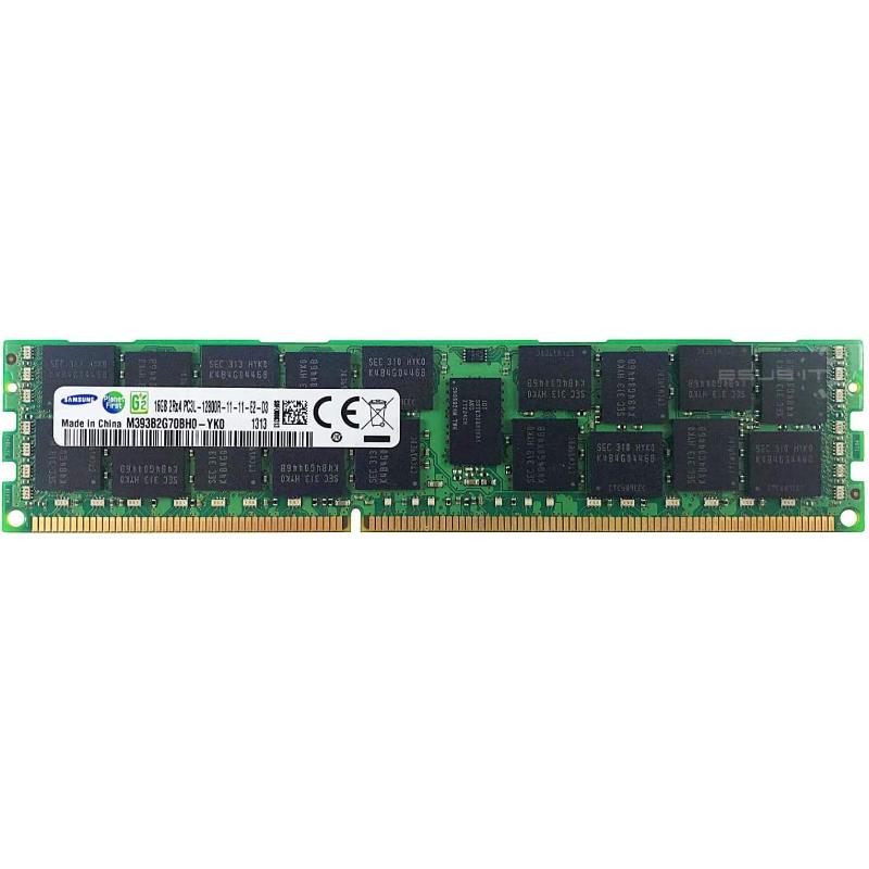 Samsung 16GB PC3L-12800 DDR3L 1600MHz ECC Registered Server RAM RDIMM Memory Module