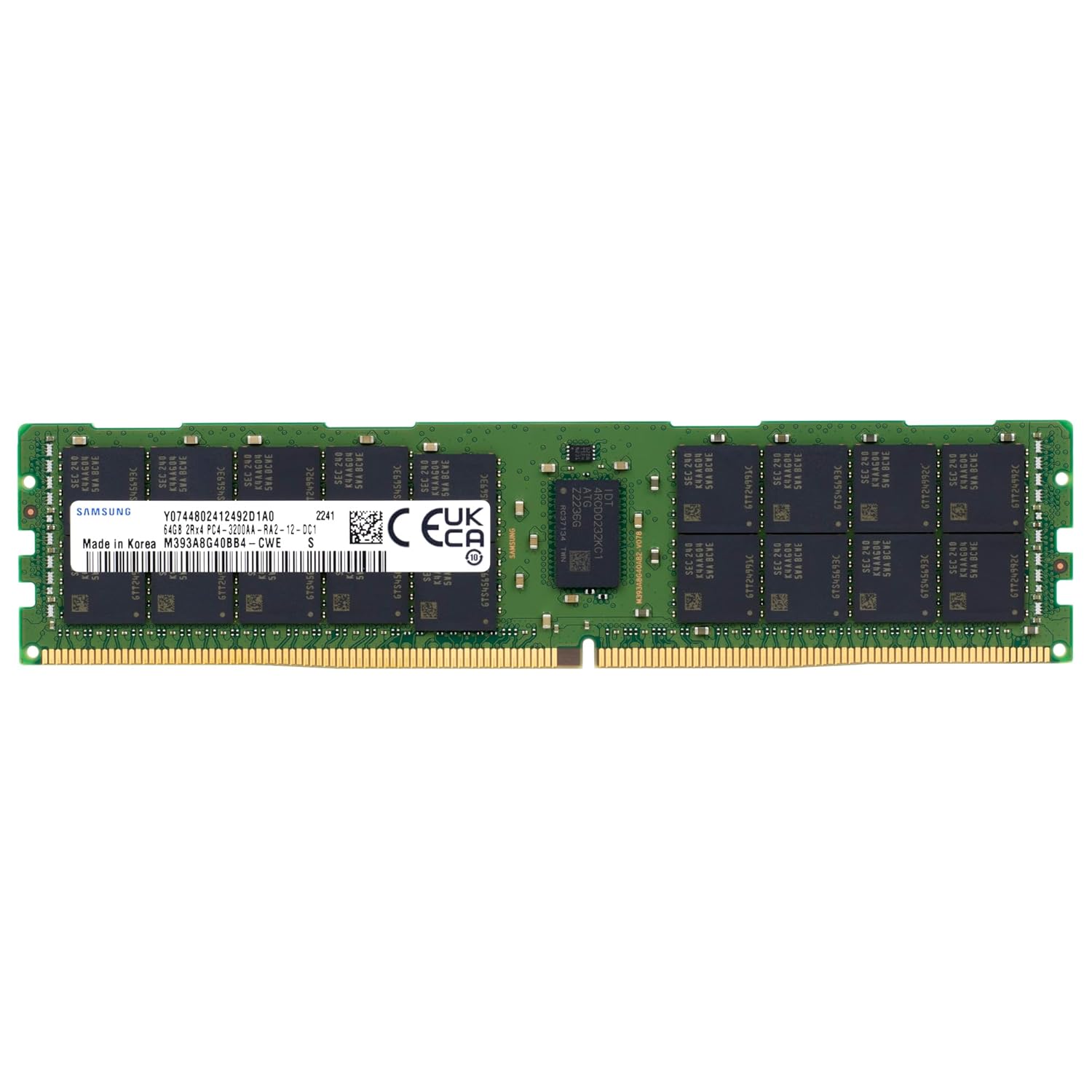 Samsung 64GB PC4-3200 DDR4 3200MHz ECC Registered Server RAM