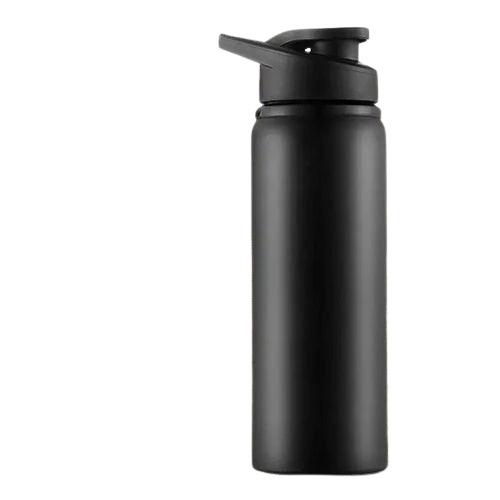 Stainless Steel Black Water Bottle