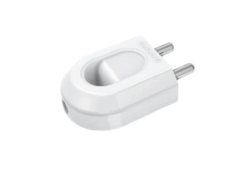 White 2 Pin Plug