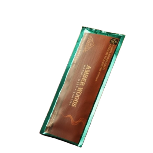 Amberwoods Incense Sticks - Bamboo Wood, Round Shape | Long-Lasting Burn, Aromatic, Soothing Ambiance, Daily Use
