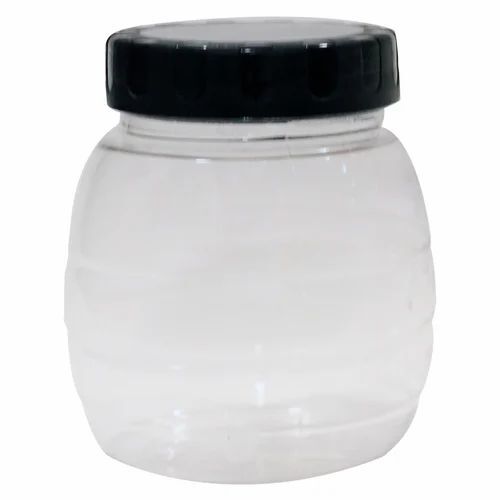 Circular Plastic Pet Jar