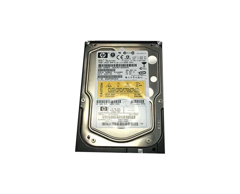 HP 73GB SAS Server Hard Disk Drive 15K RPM