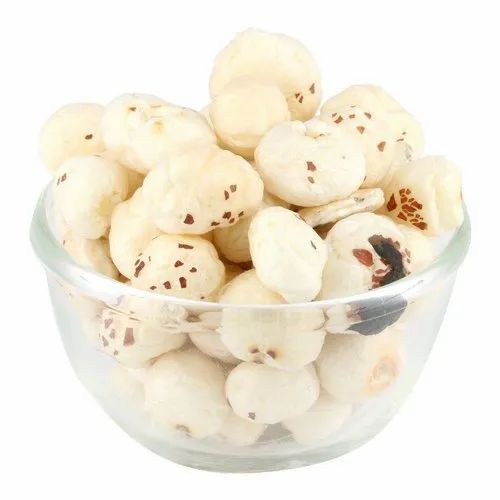Loose Gluten Free Makhana Flake - White, Dried | Food Grade, 12 Months Shelf Life, Fat 0.1g/100g