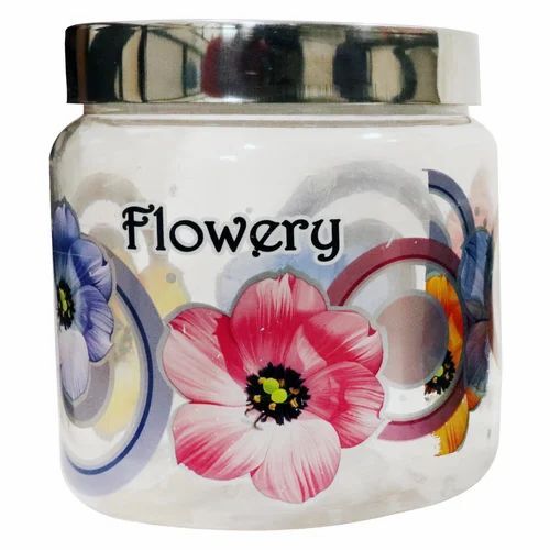Printed Plastic Pet Jar