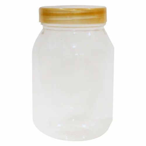 Round Plain Plastic Pet Jar