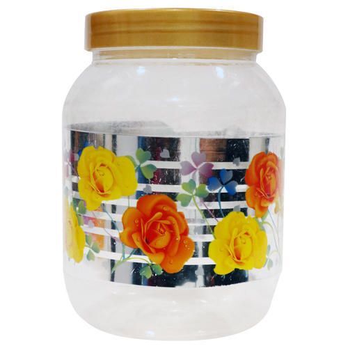 Round Plastic Pet Jar