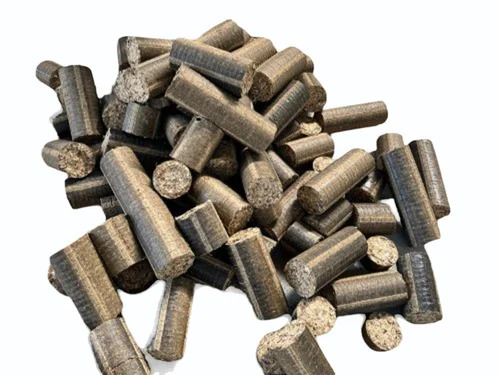 90mm Bio Coal Briquette - Wooden Material Loose Size Brown Color | Briquette Shape Customize Size