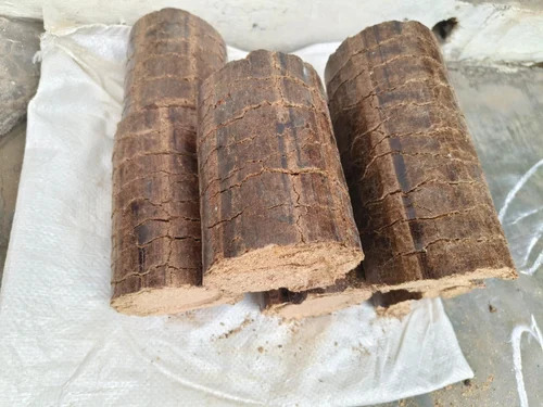 Brown 10mm White Coal Biomass Briquette
