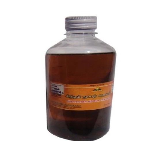 Chithramoola Thailam Oil - Hygienically Packed, Long Shelf Life, All Age Oil Form
