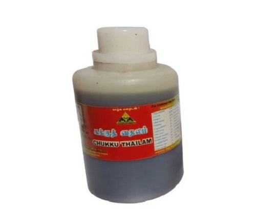 Chukku Thailam Oil - Liquid Oil, All Age | Hygienically Packed, Long Shelf Life, Hair Fall Reduction, Hair Straightening