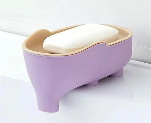 Elephant Shape Plastic Soap Dish Holder