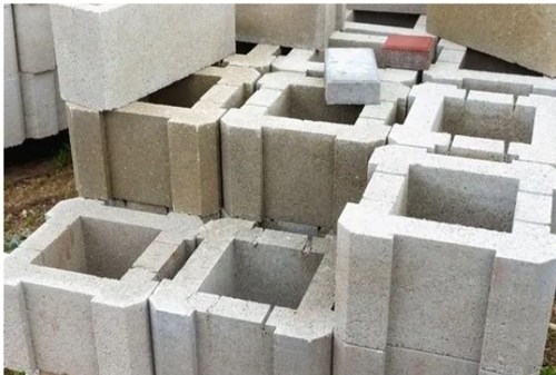 Grey Concrete Block