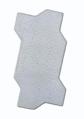 Grey Zig Zag Concrete Paver Block