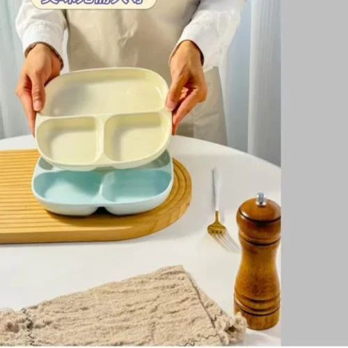 Plastic Compartment Plate