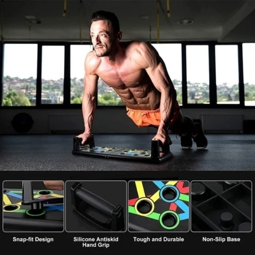 Push up bar board