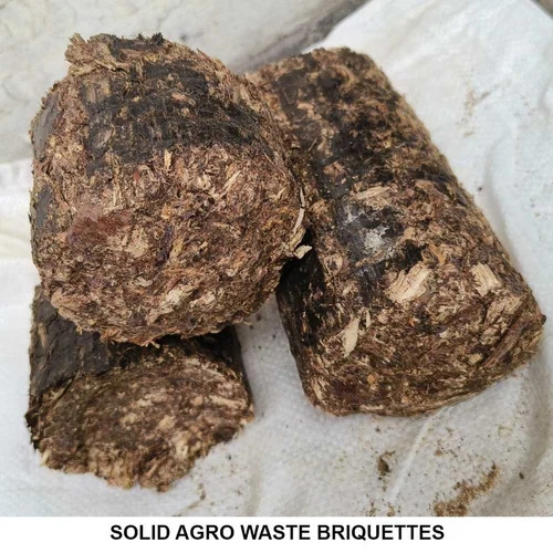 Solid Agro Waste Briquettes