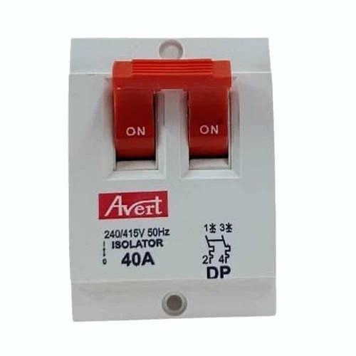 White Dp Tiny Isolator Screw Type