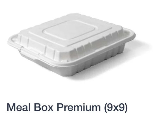 Biodegradable Clamshell Box 9x9