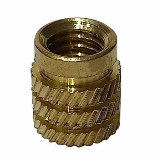 Brass Knurled Inserts - Application: Industrial