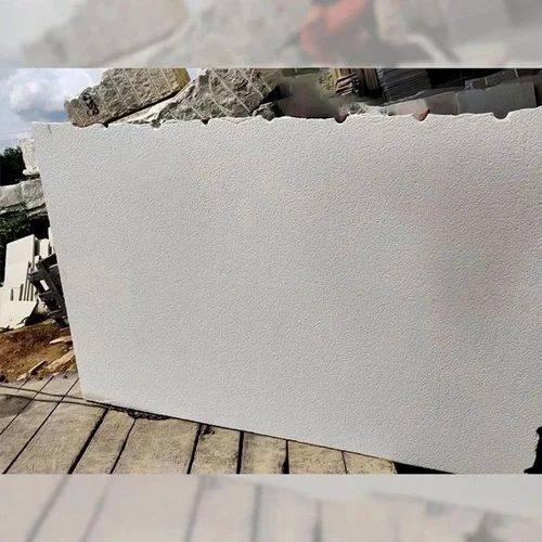 Gwalior Mint Sandstone - White Sandstone Slabs, Standard Size, Low Water Absorption | Roofing Use