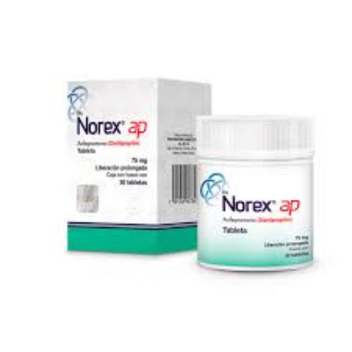 Norex Ap 75 Mg Tabletas C/30 - Dosage Form: Tabs