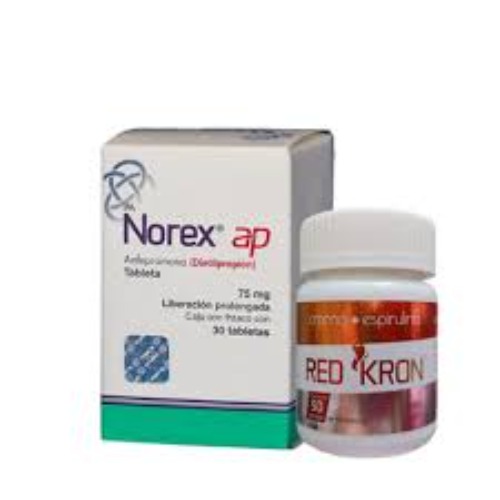 Norex Ap 75Mg + Redkron - Dosage Form: Tabs