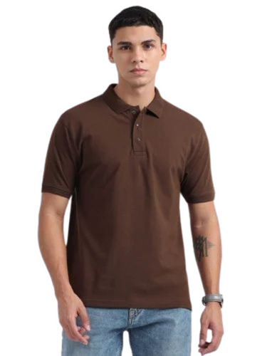 180 Gsm Plain Cotton Men T Shirt