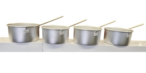 Aluminium Saucepan With Aluminium Handle
