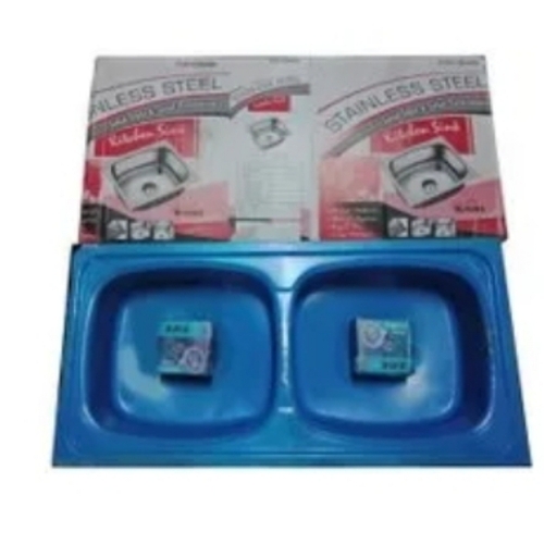 Colour Coated Ss Double Bowl Kitchen Sink