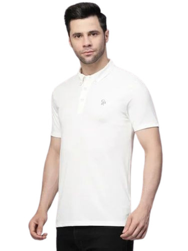 Cotton Collar Neck Mens Collar T Shirt