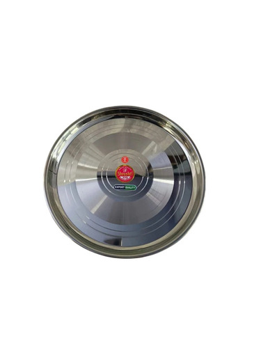 Ss Bidding Thali - Color: Silver