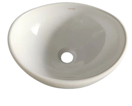 White Oval Table Top Wash Basin
