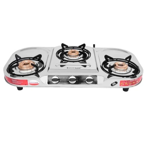 Balajiflame 3 Burner Gas Stove