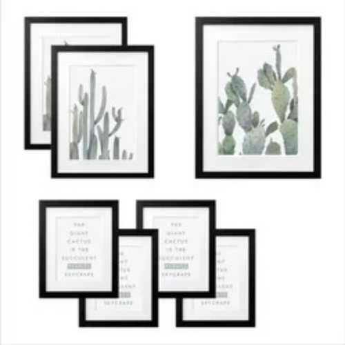 Brown Plastic Frame