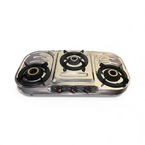 GLEN PLUS MODEL Three Burner Gas Stove