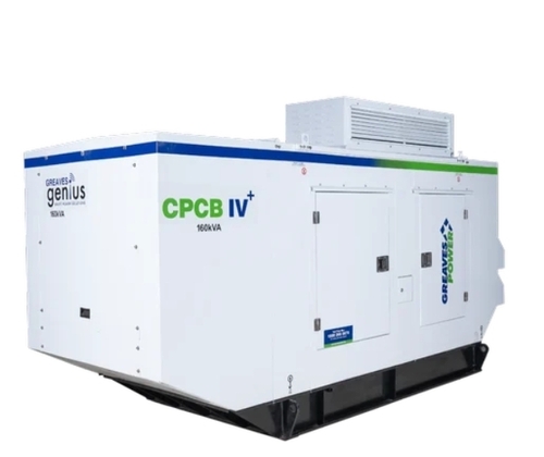 Greaves Power Cpcb Iv 82.5 Kva Genset - White, Three Phase, 50Hz, 220-440V | Fuel Efficient, Low Emissions, Silent Operation, Robust Engine
