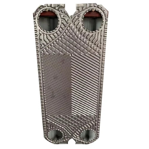 Heat Exchangers Plates Gasket - Stainless Steel SS 316, Black, 3000 LPH, 10 Bar, Counter Flow, Industrial