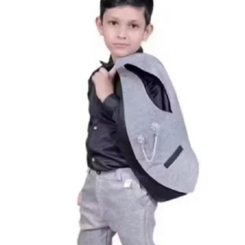 Kids 3 Piece Waistcoat Suit 
