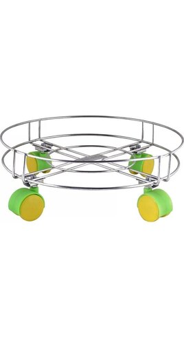 Stainless Steel Lpg Gas Cylinder Trolley Stand