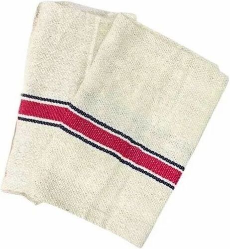 White Dry Mop Cleaning Cloth - Standard Size, White | Good Quality, Skin Friendly