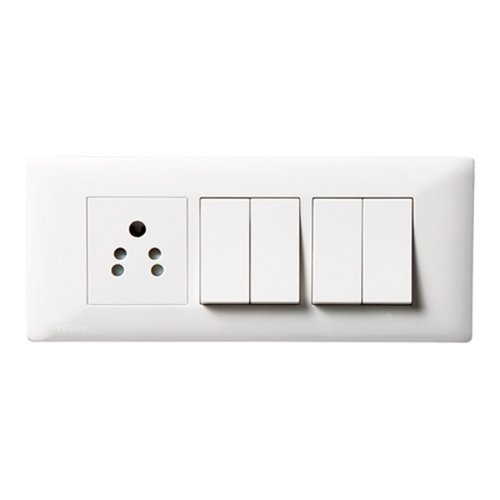 White Electrical Switch Board 