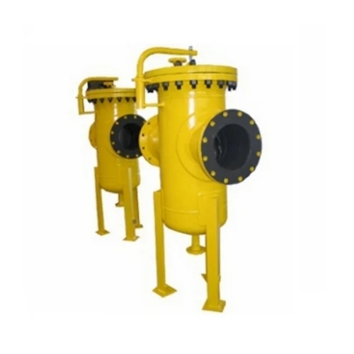 Yellow Fabricated Basket Strainer